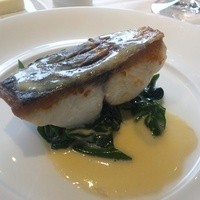 フランス料理 ル・クール - 鰆のポアレ ブールブランソース