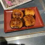 道の駅 くろほね･やまびこ - 焼きまんじゅう