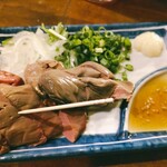 Sumibi Yakitori Izakaya Tori Daiyamondo - ★★★鶏レバ刺し 540円 普通