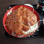 たくみ - ソースカツ丼（二枚入）ご飯普通盛