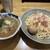 清麺 常藤 - 料理写真:梅かつおつけ麺（小）と味付玉子
