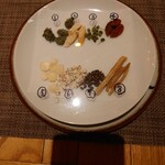 Fu-fu shisen - 薬膳スープの材料