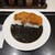 松のや - 料理写真:松のやのロースかつ黒カレー、790円。