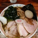 chuukamentokorodoutombori - 特製中華そば　辛み半分