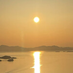 オリビアン小豆島 - ホテルから見える夕陽