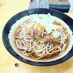 六文そば - いかげそそば¥350