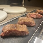 USHIGORO S. - ミルフィーユサーロインサンド トリュフソース