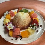 オリビアン小豆島 - ソースを掛けた後