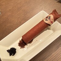 薪焼ステーキ コケット - スペシャリティ　至極のフォアグラムース　シガー仕立て