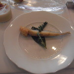 サーラ アマービレ - 背黒鰯のセリモナ粉フリット（2014/3/2更新）