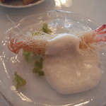 サーラ アマービレ - 春の苦みと車海老フライ（緑色のはフキノトウです）（2014/3/2更新）