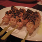 白金Baru - ホロホロ鶏の炭火焼き（いわゆる焼き鳥）