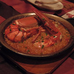 白金Baru - オマール海老のパエリア