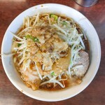 Ramen Jirou - 小ラーメン､麺ｓ野菜ｓアブラ