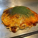 Hiroshima Fuu Okonomiyaki Momijiya - 広島風お好み焼（えび入り）1,480円