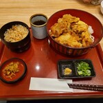 Honoka - 冷しとり天おろしうどん定食(うどん2玉)