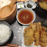 Tenkichiya - 天まぶし。ご飯とお味噌汁のおかわり自由が嬉しい！