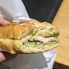 HARIO CAFE - バジルチキンチーズ　断面