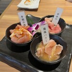 Yakiniku Sukiyaki Jun - 国産鶏3種盛り合わせ