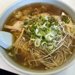 新幹線ラーメン 芦渡店 - 正油チャーシューメン 麺大盛
