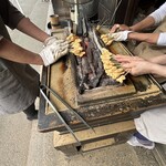 あぶり餅 本家 根元 かざりや - 