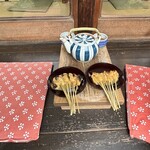 あぶり餅 本家 根元 かざりや - 