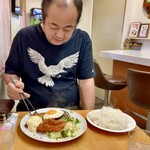 Guriru Mikasa - 上三笠&ライス大&味噌汁¥１８５０