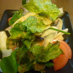 たかはしやき鳥 - 野菜サラダ