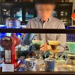 喫茶 水鯨 - 丁寧に珈琲をいれてくれる