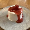 GREENARIUM awajishima - 苺ソース掛け苺ショートケーキ