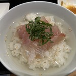 わ楽 - 最後にちょい出汁茶漬け風に