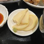 わ楽 - 筍のお刺身