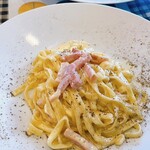 軽井沢 葡萄房 - カルボナーラ