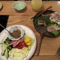 博多 鴨すき 鴨しゃぶ なかもぐろ - 