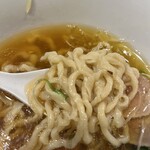 中華ソバ ビリケン - 麺アップ
