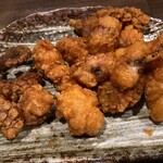 鉄板串 個室居酒屋JYU - タコの唐揚げ