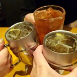 お好み焼き・鉄板焼き こて吉 - 乾杯♪(*^^)o∀*∀o(^^*)♪