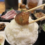 わ楽 - 本マグロステーキ　オンザライス  