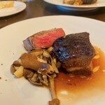 Taverna frico - 厳選和牛のイチボ・ビステッカ&和牛ほほ肉の赤ワイン煮込み