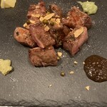 Sumibiyaki Gyuu Tan Sakaba Iketan - 牛タン厚切りステーキ
