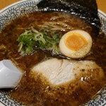 丸源ラーメン - 熟成醤油とんこつ黒