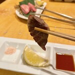たじまや 輝 - 厚切りタン 分厚いのに柔らかい〜