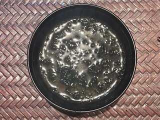Tsukiji Shokudou Genchan - お刺身とアジフライ定食　1408円（税込）