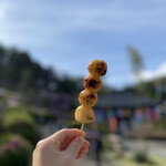 塩船観音寺 売店 - 料理写真:観音だんご200円