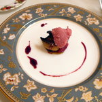 【イチジクとフォアグラソテーにイチジクジェラート載せ】★★2009/10