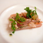 【イワナの燻製と平目のミルフォーリエ】★2009/10