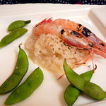 アル・ケッチァーノ - 【赤エビと秘伝豆のリゾット】★2009/10