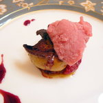 アル・ケッチァーノ - 【イチジクとフォアグラソテーにイチジクジェラートを載せる】★★2009/10