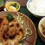 一言亭 - 生姜焼き800円