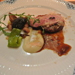 saveur - 滝川産鴨の炭火焼ロースト　フォアグラ仕上げ